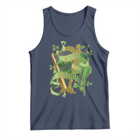 Irish Pride Tank Top Erin Go Bragh Harp Shamrock St Patrick's Day