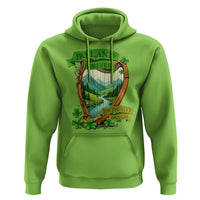Irish Pride Hoodie Ireland Forever Erin Go Bragh Harp Shamrock