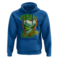 Irish Pride Hoodie Ireland Forever Erin Go Bragh Harp Shamrock