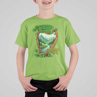 Irish Pride T Shirt For Kid Ireland Forever Erin Go Bragh Harp Shamrock