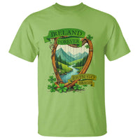 Irish Pride T Shirt Ireland Forever Erin Go Bragh Harp Shamrock