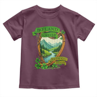 Irish Pride Toddler T Shirt Ireland Forever Erin Go Bragh Harp Shamrock
