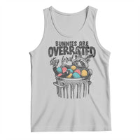Funny Easter Day Racoon Tank Top Bunnies Are Overrated Stay Feral Eggs