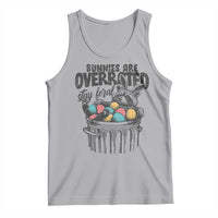 Funny Easter Day Racoon Tank Top Bunnies Are Overrated Stay Feral Eggs