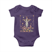 Christian Religious Easter Day Bunny Floral Christ Jesus Baby Onesie