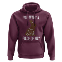 Funny You Want A Piece Of Me Hoodie Chocolate Easter Bunny