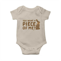 Funny Easter Day Chocolate Bunny Baby Onesie You Want A Piece Of Me