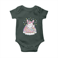 Funny Easter Unicorn Bunny Easter Eggs Baby Onesie