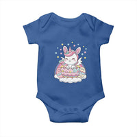 Funny Easter Unicorn Bunny Easter Eggs Baby Onesie