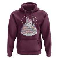 Funny Easter Unicorn Bunny Easter Eggs Hoodie