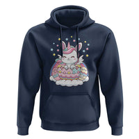 Funny Easter Unicorn Bunny Easter Eggs Hoodie