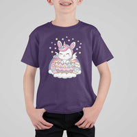 Funny Easter Unicorn Bunny Easter Eggs T Shirt For Kid