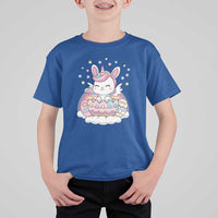 Funny Easter Unicorn Bunny Easter Eggs T Shirt For Kid