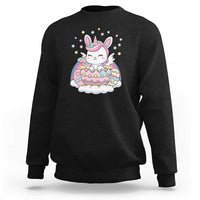 Funny Easter Unicorn Bunny Easter Eggs Sweatshirt