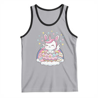 Funny Easter Unicorn Bunny Easter Eggs Tank Top