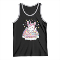 Funny Easter Unicorn Bunny Easter Eggs Tank Top