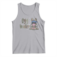 Funny Egg Hunter Tank Top Bunny Hunting Backward Cap Camouflage