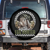 Funny Easter Day Egg Hunter Spare Tire Cover Bunny Hunting Camo Egg