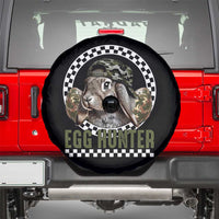 Funny Easter Day Egg Hunter Spare Tire Cover Bunny Hunting Camo Egg