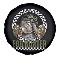 Funny Easter Day Egg Hunter Spare Tire Cover Bunny Hunting Camo Egg