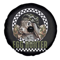 Funny Easter Day Egg Hunter Spare Tire Cover Bunny Hunting Camo Egg