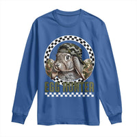 Funny Easter Day Egg Hunter Long Sleeve Shirt Bunny Hunting Camo Egg