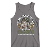 Funny Easter Day Egg Hunter Tank Top Bunny Hunting Camo Egg