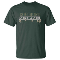 Funny Easter Egg Hunt Supervisor T Shirt Camouflage Camo Egg Hunting Easter Day