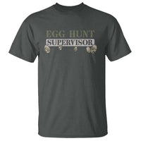 Funny Easter Egg Hunt Supervisor T Shirt Camouflage Camo Egg Hunting Easter Day