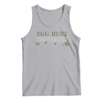 Funny Easter Egg Hunt Supervisor Tank Top Camouflage Camo Egg Hunting Easter Day