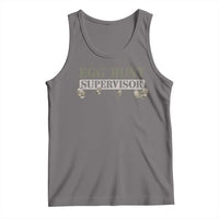 Funny Easter Egg Hunt Supervisor Tank Top Camouflage Camo Egg Hunting Easter Day