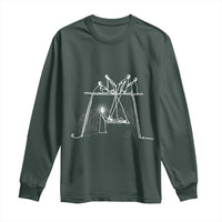 Paralyzed Man Christian Religious Jesus Healing Long Sleeve Shirt