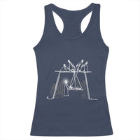 Paralyzed Man Christian Religious Jesus Healing Racerback Tank Top