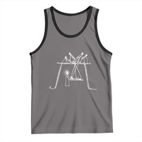 Paralyzed Man Christian Religious Jesus Healing Tank Top