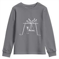 Paralyzed Man Christian Religious Jesus Healing Youth Sweatshirt