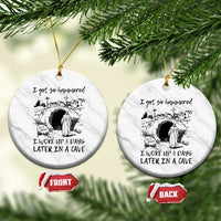Funny I Got So Hammered I Woke Up 3 Days Later In A Cave Ceramic Ornament Christian Easter Day Religious - Wonder Print Shop