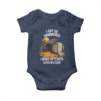 Christian Easter Day Religious Stone Baby Onesie I Got So Hammered I Woke Up 3 Days Later In A Cave