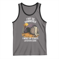 Christian Easter Day Religious Stone Tank Top I Got So Hammered I Woke Up 3 Days Later In A Cave