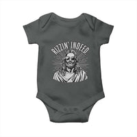 Funny Religious Christian Jesus Meme Baby Onesie Rizzin Indeed