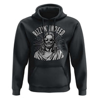 Funny Religious Christian Jesus Meme Hoodie Rizzin Indeed