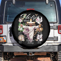 Religious Christian Easter Holy Week Christ Jesus Spare Tire Cover