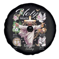 Religious Christian Easter Holy Week Christ Jesus Spare Tire Cover