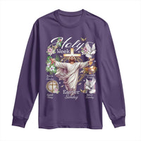 Religious Christian Easter Holy Week Christ Jesus Long Sleeve Shirt