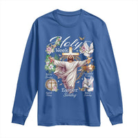 Religious Christian Easter Holy Week Christ Jesus Long Sleeve Shirt