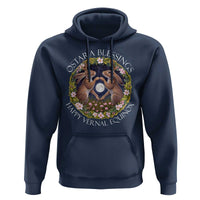 Ostara Blessings Happy Vernal Equinox Hoodie Ostara Pagan Eostre Easter Day Wolpertinger