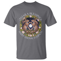 Ostara Blessings Happy Vernal Equinox T Shirt Ostara Pagan Eostre Easter Day Wolpertinger