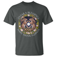 Ostara Blessings Happy Vernal Equinox T Shirt Ostara Pagan Eostre Easter Day Wolpertinger