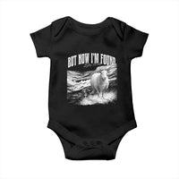 But Now I'm Found Baby Onesie Christian Faith Sheep
