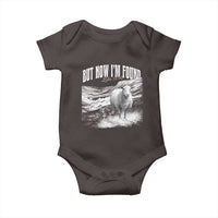 But Now I'm Found Baby Onesie Christian Faith Sheep