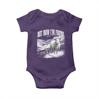 But Now I'm Found Baby Onesie Christian Faith Sheep